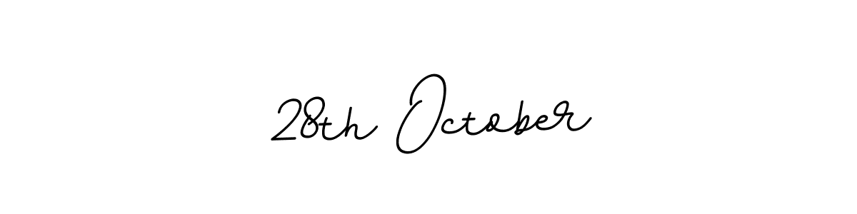 Use a signature maker to create a handwritten signature online. With this signature software, you can design (BallpointsItalic-DORy9) your own signature for name 28th October. 28th October signature style 11 images and pictures png