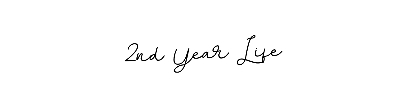 How to make 2nd Year Life signature? BallpointsItalic-DORy9 is a professional autograph style. Create handwritten signature for 2nd Year Life name. 2nd Year Life signature style 11 images and pictures png