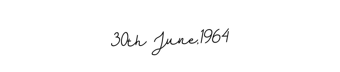 How to Draw 30th June,1964 signature style? BallpointsItalic-DORy9 is a latest design signature styles for name 30th June,1964. 30th June,1964 signature style 11 images and pictures png