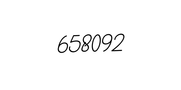 How to make 658092 name signature. Use BallpointsItalic-DORy9 style for creating short signs online. This is the latest handwritten sign. 658092 signature style 11 images and pictures png