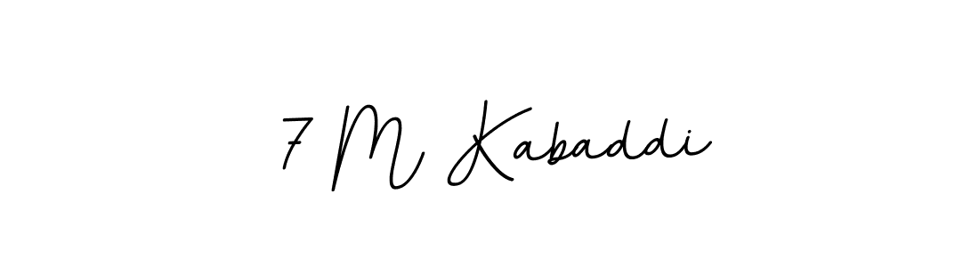 How to Draw 7 M Kabaddi signature style? BallpointsItalic-DORy9 is a latest design signature styles for name 7 M Kabaddi. 7 M Kabaddi signature style 11 images and pictures png