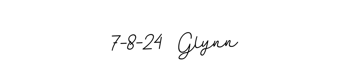 Best and Professional Signature Style for 7-8-24  Glynn. BallpointsItalic-DORy9 Best Signature Style Collection. 7-8-24  Glynn signature style 11 images and pictures png