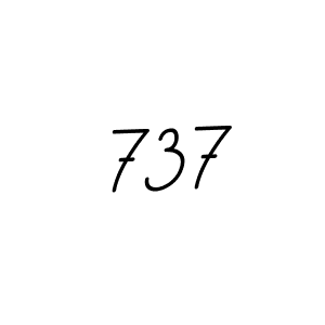 The best way (BallpointsItalic-DORy9) to make a short signature is to pick only two or three words in your name. The name 737 include a total of six letters. For converting this name. 737 signature style 11 images and pictures png