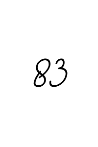 How to make 83 name signature. Use BallpointsItalic-DORy9 style for creating short signs online. This is the latest handwritten sign. 83 signature style 11 images and pictures png