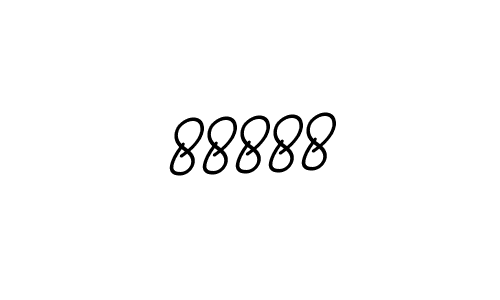 Design your own signature with our free online signature maker. With this signature software, you can create a handwritten (BallpointsItalic-DORy9) signature for name 88888. 88888 signature style 11 images and pictures png