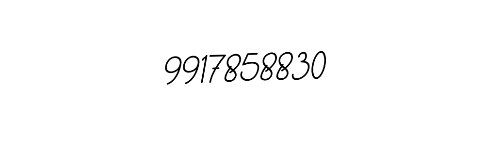 BallpointsItalic-DORy9 is a professional signature style that is perfect for those who want to add a touch of class to their signature. It is also a great choice for those who want to make their signature more unique. Get 9917858830 name to fancy signature for free. 9917858830 signature style 11 images and pictures png