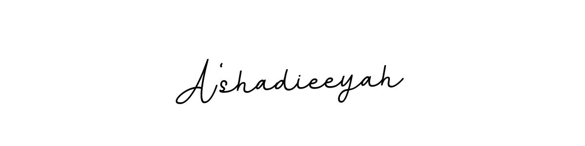 A'shadieeyah stylish signature style. Best Handwritten Sign (BallpointsItalic-DORy9) for my name. Handwritten Signature Collection Ideas for my name A'shadieeyah. A'shadieeyah signature style 11 images and pictures png