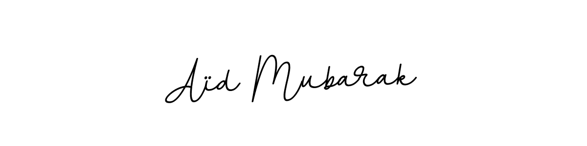 Design your own signature with our free online signature maker. With this signature software, you can create a handwritten (BallpointsItalic-DORy9) signature for name Aïd Mubarak. Aïd Mubarak signature style 11 images and pictures png