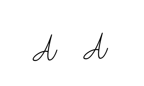 You should practise on your own different ways (BallpointsItalic-DORy9) to write your name (A   A) in signature. don't let someone else do it for you. A   A signature style 11 images and pictures png