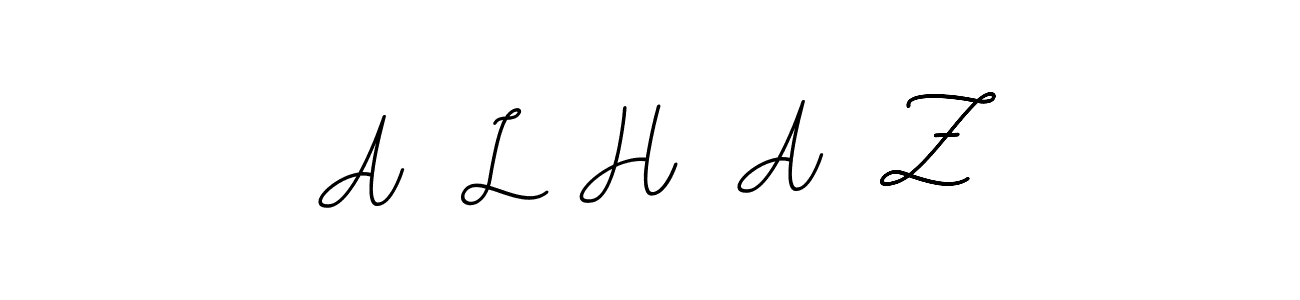 Also we have A  L  H  A  Z name is the best signature style. Create professional handwritten signature collection using BallpointsItalic-DORy9 autograph style. A  L  H  A  Z signature style 11 images and pictures png