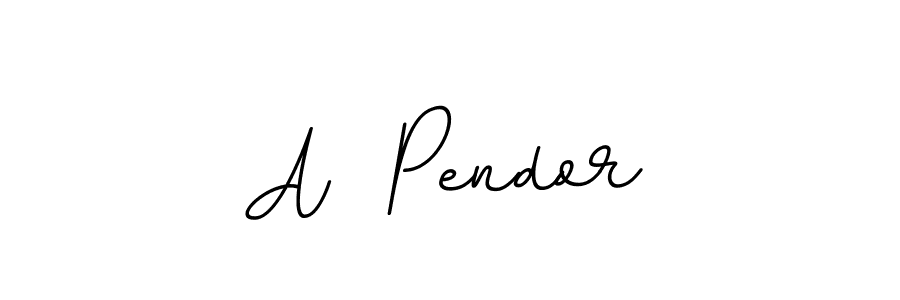 How to make A  Pendor signature? BallpointsItalic-DORy9 is a professional autograph style. Create handwritten signature for A  Pendor name. A  Pendor signature style 11 images and pictures png