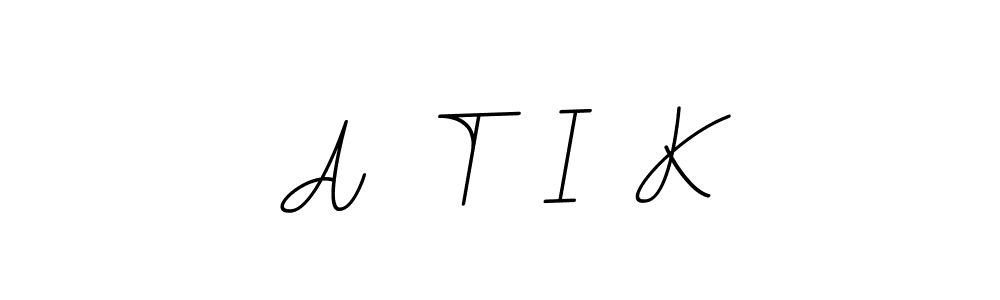 Similarly BallpointsItalic-DORy9 is the best handwritten signature design. Signature creator online .You can use it as an online autograph creator for name A  T  I  K. A  T  I  K signature style 11 images and pictures png