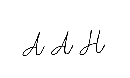 Once you've used our free online signature maker to create your best signature BallpointsItalic-DORy9 style, it's time to enjoy all of the benefits that A A H name signing documents. A A H signature style 11 images and pictures png