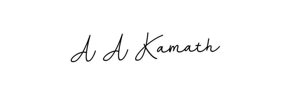 A A Kamath stylish signature style. Best Handwritten Sign (BallpointsItalic-DORy9) for my name. Handwritten Signature Collection Ideas for my name A A Kamath. A A Kamath signature style 11 images and pictures png