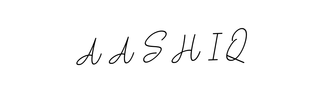The best way (BallpointsItalic-DORy9) to make a short signature is to pick only two or three words in your name. The name A A S H I Q include a total of six letters. For converting this name. A A S H I Q signature style 11 images and pictures png