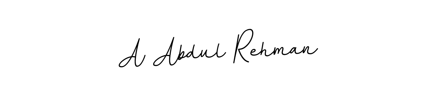 Also we have A Abdul Rehman name is the best signature style. Create professional handwritten signature collection using BallpointsItalic-DORy9 autograph style. A Abdul Rehman signature style 11 images and pictures png