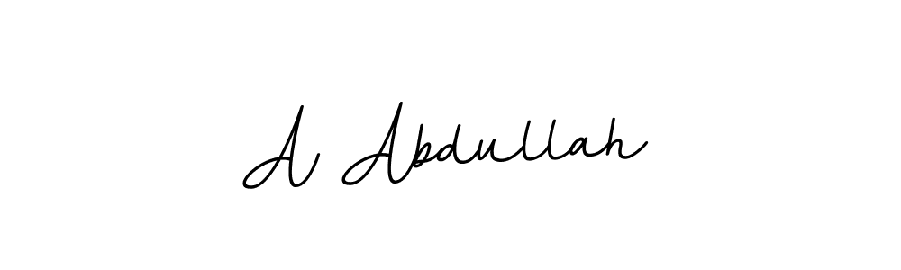 How to Draw A Abdullah signature style? BallpointsItalic-DORy9 is a latest design signature styles for name A Abdullah. A Abdullah signature style 11 images and pictures png