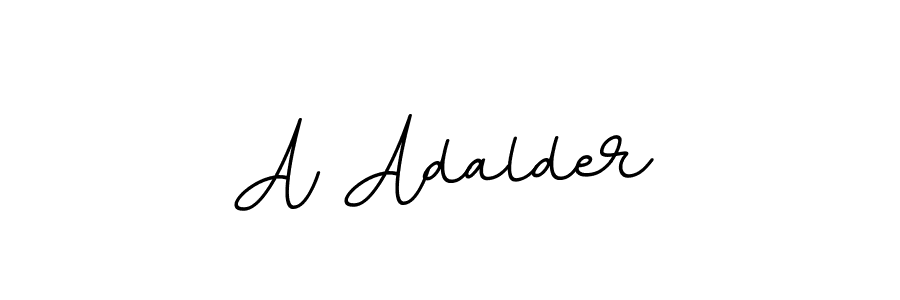 Similarly BallpointsItalic-DORy9 is the best handwritten signature design. Signature creator online .You can use it as an online autograph creator for name A Adalder. A Adalder signature style 11 images and pictures png