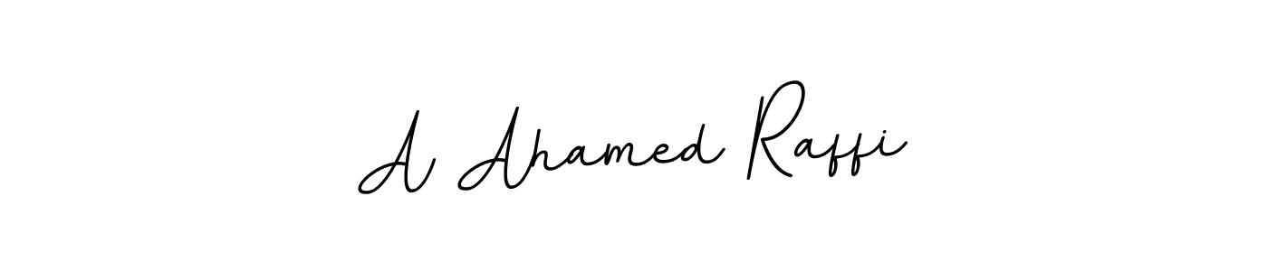 Create a beautiful signature design for name A Ahamed Raffi. With this signature (BallpointsItalic-DORy9) fonts, you can make a handwritten signature for free. A Ahamed Raffi signature style 11 images and pictures png