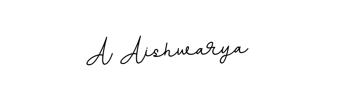A Aishwarya stylish signature style. Best Handwritten Sign (BallpointsItalic-DORy9) for my name. Handwritten Signature Collection Ideas for my name A Aishwarya. A Aishwarya signature style 11 images and pictures png