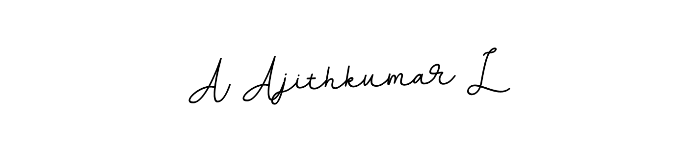 Make a short A Ajithkumar L signature style. Manage your documents anywhere anytime using BallpointsItalic-DORy9. Create and add eSignatures, submit forms, share and send files easily. A Ajithkumar L signature style 11 images and pictures png