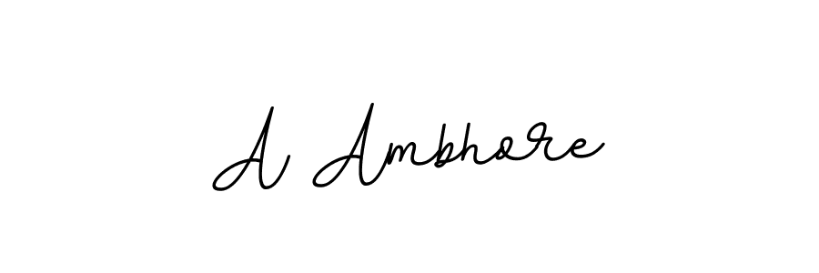 if you are searching for the best signature style for your name A Ambhore. so please give up your signature search. here we have designed multiple signature styles  using BallpointsItalic-DORy9. A Ambhore signature style 11 images and pictures png