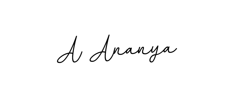 You should practise on your own different ways (BallpointsItalic-DORy9) to write your name (A Ananya) in signature. don't let someone else do it for you. A Ananya signature style 11 images and pictures png