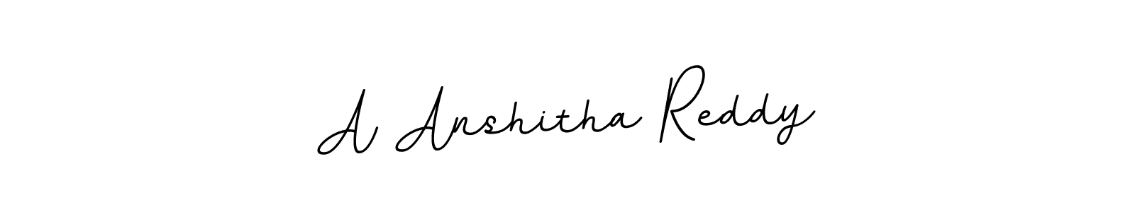 This is the best signature style for the A Anshitha Reddy name. Also you like these signature font (BallpointsItalic-DORy9). Mix name signature. A Anshitha Reddy signature style 11 images and pictures png