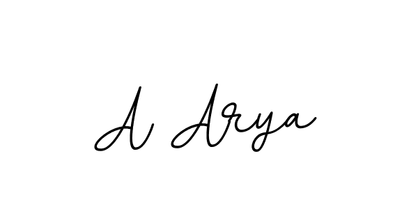 You should practise on your own different ways (BallpointsItalic-DORy9) to write your name (A Arya) in signature. don't let someone else do it for you. A Arya signature style 11 images and pictures png