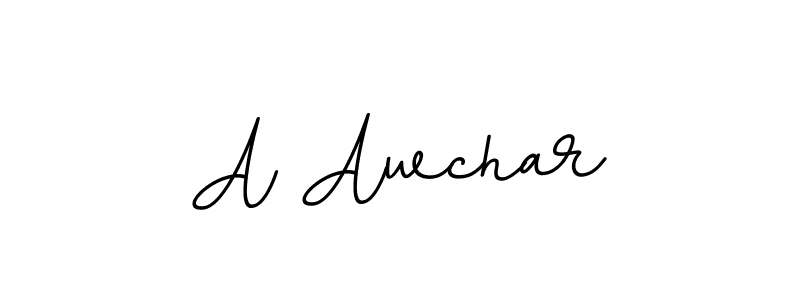 Here are the top 10 professional signature styles for the name A Awchar. These are the best autograph styles you can use for your name. A Awchar signature style 11 images and pictures png