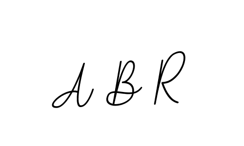 Make a beautiful signature design for name A B R. With this signature (BallpointsItalic-DORy9) style, you can create a handwritten signature for free. A B R signature style 11 images and pictures png