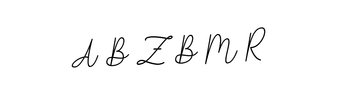 It looks lik you need a new signature style for name A B Z B M R. Design unique handwritten (BallpointsItalic-DORy9) signature with our free signature maker in just a few clicks. A B Z B M R signature style 11 images and pictures png