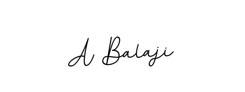 Use a signature maker to create a handwritten signature online. With this signature software, you can design (BallpointsItalic-DORy9) your own signature for name A Balaji. A Balaji signature style 11 images and pictures png