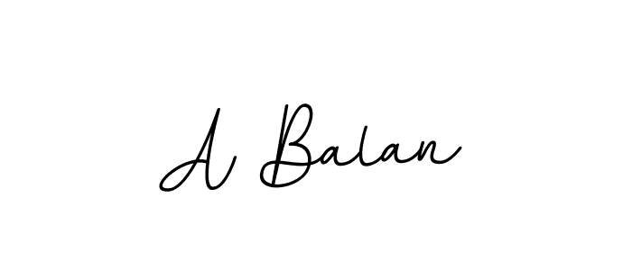 How to Draw A Balan signature style? BallpointsItalic-DORy9 is a latest design signature styles for name A Balan. A Balan signature style 11 images and pictures png