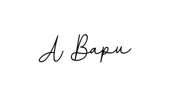 The best way (BallpointsItalic-DORy9) to make a short signature is to pick only two or three words in your name. The name A Bapu include a total of six letters. For converting this name. A Bapu signature style 11 images and pictures png