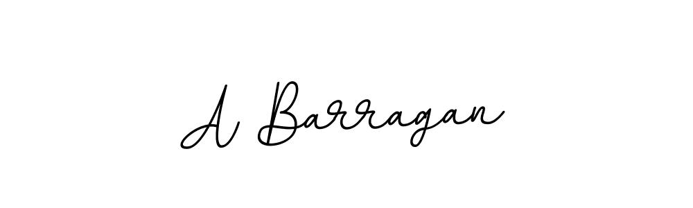 Use a signature maker to create a handwritten signature online. With this signature software, you can design (BallpointsItalic-DORy9) your own signature for name A Barragan. A Barragan signature style 11 images and pictures png