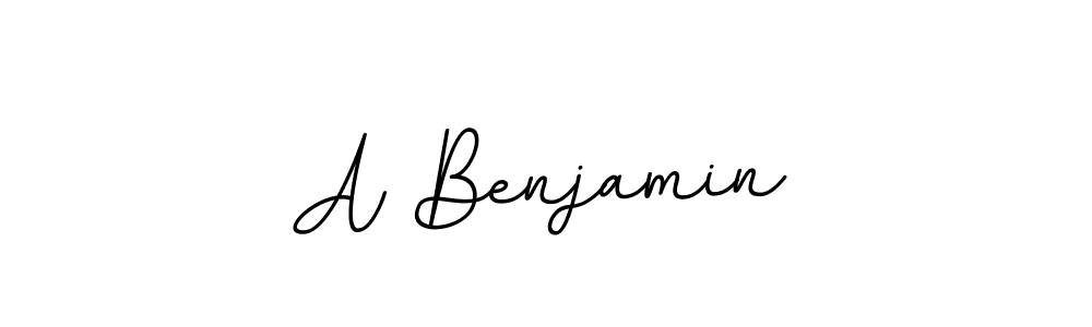 The best way (BallpointsItalic-DORy9) to make a short signature is to pick only two or three words in your name. The name A Benjamin include a total of six letters. For converting this name. A Benjamin signature style 11 images and pictures png
