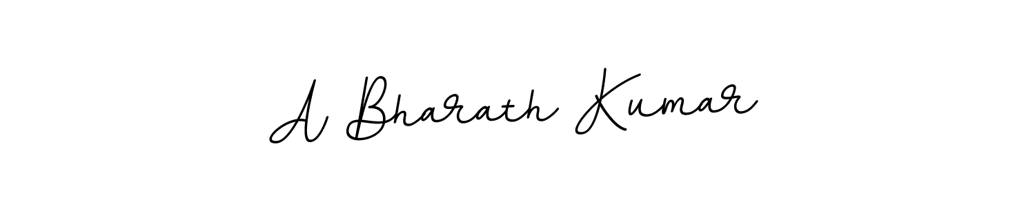 A Bharath Kumar stylish signature style. Best Handwritten Sign (BallpointsItalic-DORy9) for my name. Handwritten Signature Collection Ideas for my name A Bharath Kumar. A Bharath Kumar signature style 11 images and pictures png