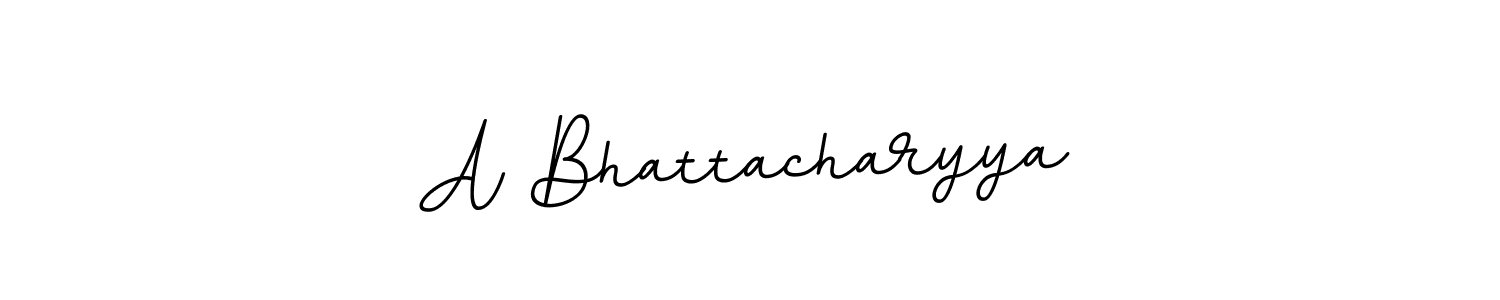 The best way (BallpointsItalic-DORy9) to make a short signature is to pick only two or three words in your name. The name A Bhattacharyya include a total of six letters. For converting this name. A Bhattacharyya signature style 11 images and pictures png