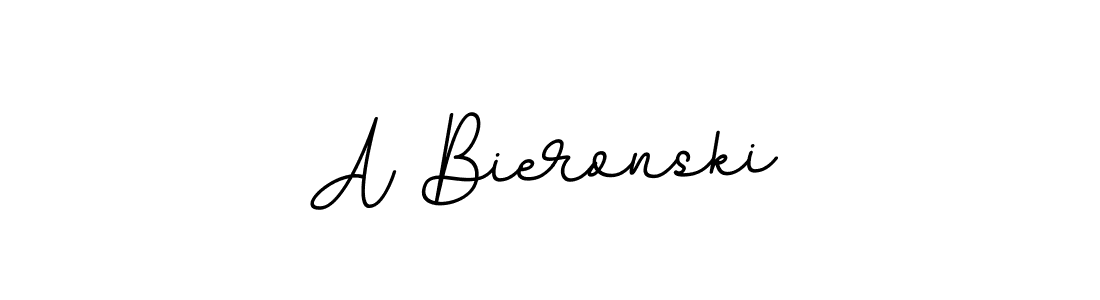 Make a beautiful signature design for name A Bieronski. Use this online signature maker to create a handwritten signature for free. A Bieronski signature style 11 images and pictures png