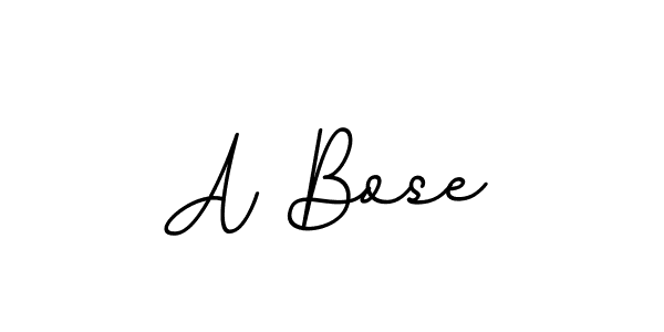 Make a beautiful signature design for name A Bose. With this signature (BallpointsItalic-DORy9) style, you can create a handwritten signature for free. A Bose signature style 11 images and pictures png