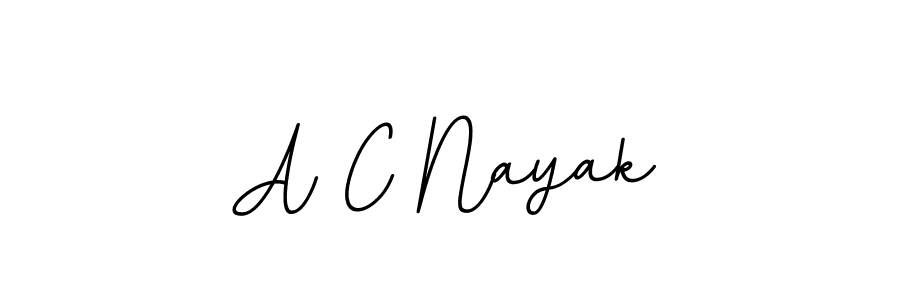 Make a beautiful signature design for name A C Nayak. With this signature (BallpointsItalic-DORy9) style, you can create a handwritten signature for free. A C Nayak signature style 11 images and pictures png