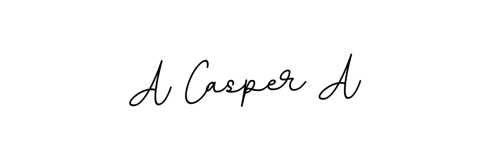 It looks lik you need a new signature style for name A Casper A. Design unique handwritten (BallpointsItalic-DORy9) signature with our free signature maker in just a few clicks. A Casper A signature style 11 images and pictures png