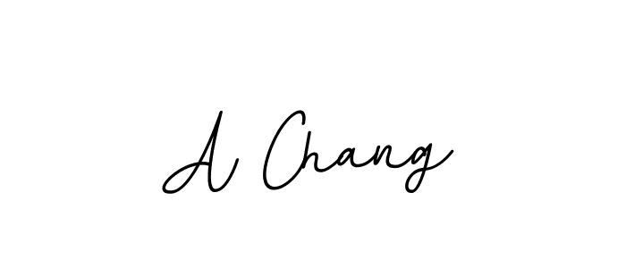 A Chang stylish signature style. Best Handwritten Sign (BallpointsItalic-DORy9) for my name. Handwritten Signature Collection Ideas for my name A Chang. A Chang signature style 11 images and pictures png