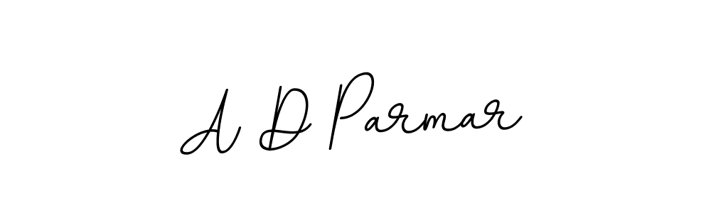 This is the best signature style for the A D Parmar name. Also you like these signature font (BallpointsItalic-DORy9). Mix name signature. A D Parmar signature style 11 images and pictures png