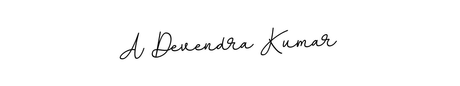 Design your own signature with our free online signature maker. With this signature software, you can create a handwritten (BallpointsItalic-DORy9) signature for name A Devendra Kumar. A Devendra Kumar signature style 11 images and pictures png