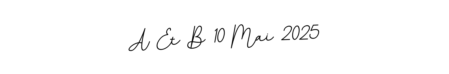 You can use this online signature creator to create a handwritten signature for the name A Et B 10 Mai 2025. This is the best online autograph maker. A Et B 10 Mai 2025 signature style 11 images and pictures png