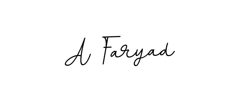 Design your own signature with our free online signature maker. With this signature software, you can create a handwritten (BallpointsItalic-DORy9) signature for name A Faryad. A Faryad signature style 11 images and pictures png