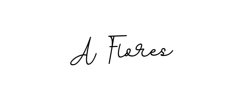 A Flores stylish signature style. Best Handwritten Sign (BallpointsItalic-DORy9) for my name. Handwritten Signature Collection Ideas for my name A Flores. A Flores signature style 11 images and pictures png