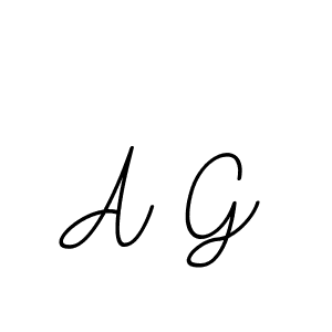 How to make A G name signature. Use BallpointsItalic-DORy9 style for creating short signs online. This is the latest handwritten sign. A G signature style 11 images and pictures png